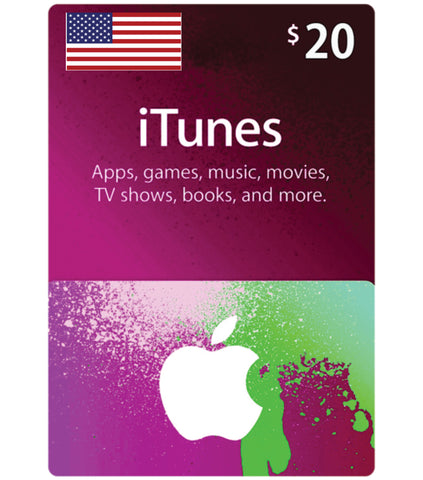 iTunes Gift Card - $20 (US)