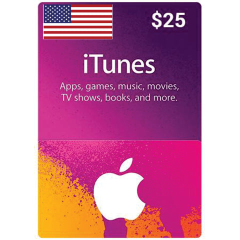 iTunes Gift Card - $25 (US)